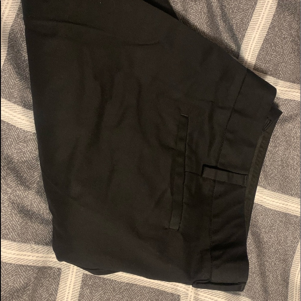Lands End women’s curvy fit boot cut chino pants.